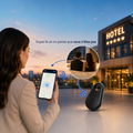 Discret. Intelligent. Toujours connecté.
Discreet. Smart. Always connected.