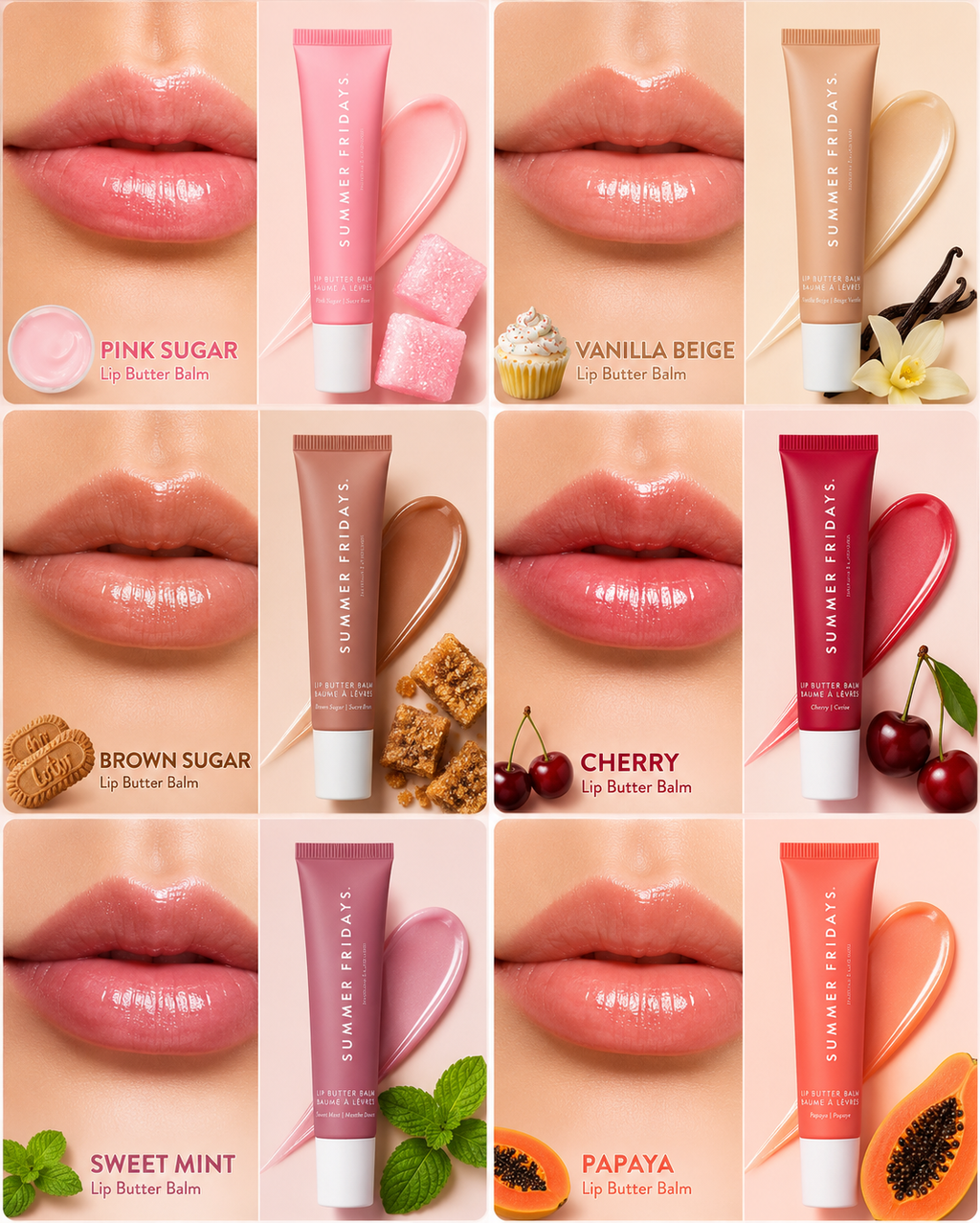 💄 Lip Butter Balm Iced Coffee – Hydratation & Brillance Longue Durée - Lot x3